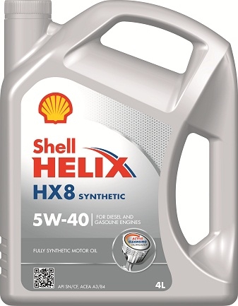 Shell Helix HX8 5W-40 4 
