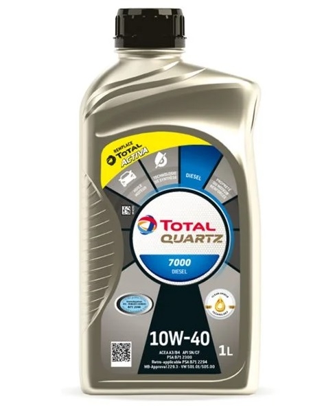 Total Quartz Diesel 7000 10W-40 1 